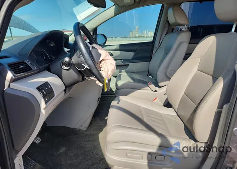 2016 Honda Odyssey Exl z USA, uszkodzony, nr VIN 5FNRL5H69GB028654